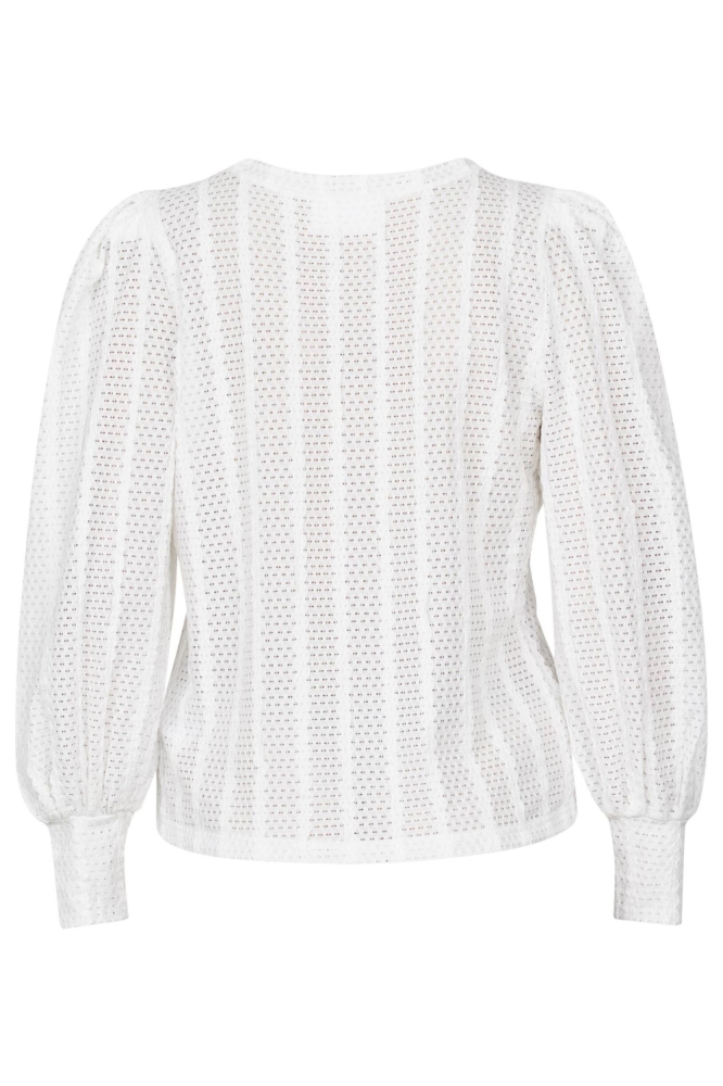 SisterS point witte dames t-shirt | Achteraanzicht