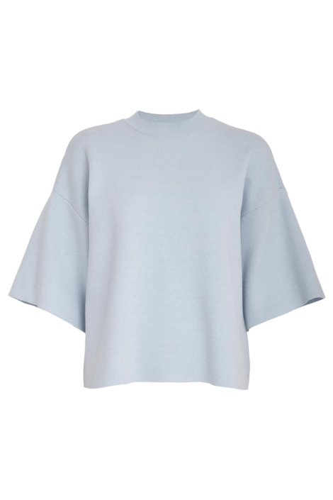 Minus blauwe dames trui | Vooraanzicht