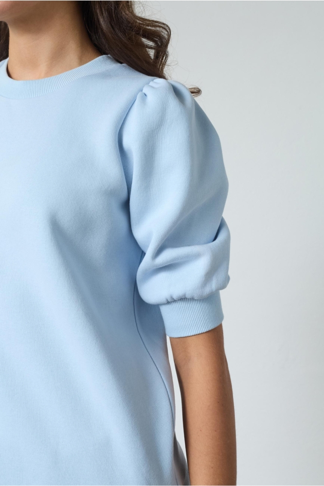 SisterS point blauwe dames sweater | Close up