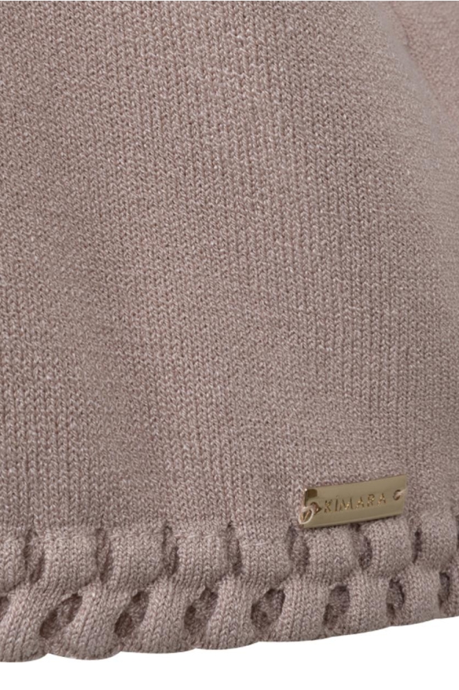 Kimara roze dames trui | Close up