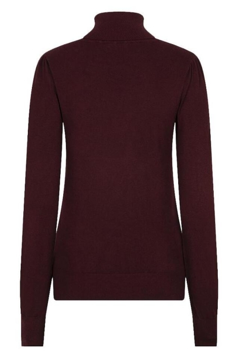 EsQualo bordeaux dames trui | Achteraanzicht