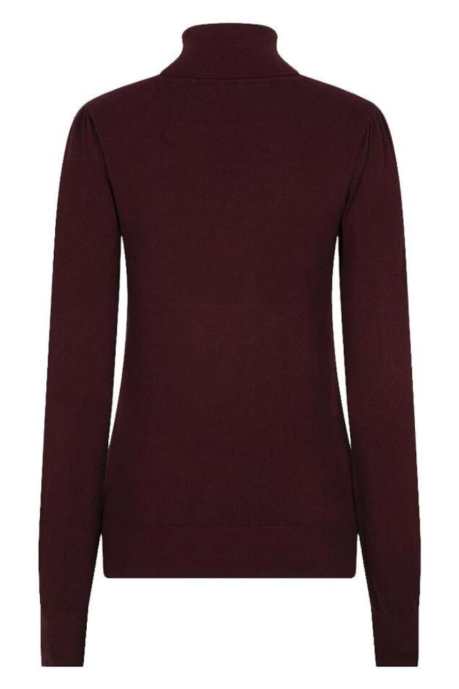 EsQualo bordeaux dames trui | Achteraanzicht