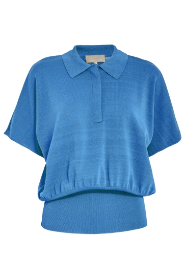 Peppercorn Trui NAIA POLO TOP PC8708 2016 CORNFLOWER BLUE