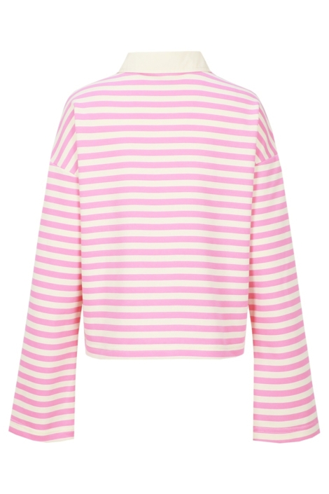 Fluresk beige dames sweater | Achteraanzicht