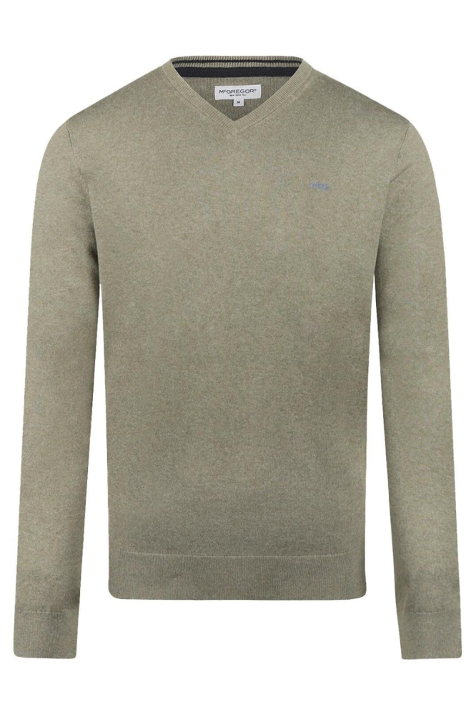 McGregor groene heren trui | Vooraanzicht