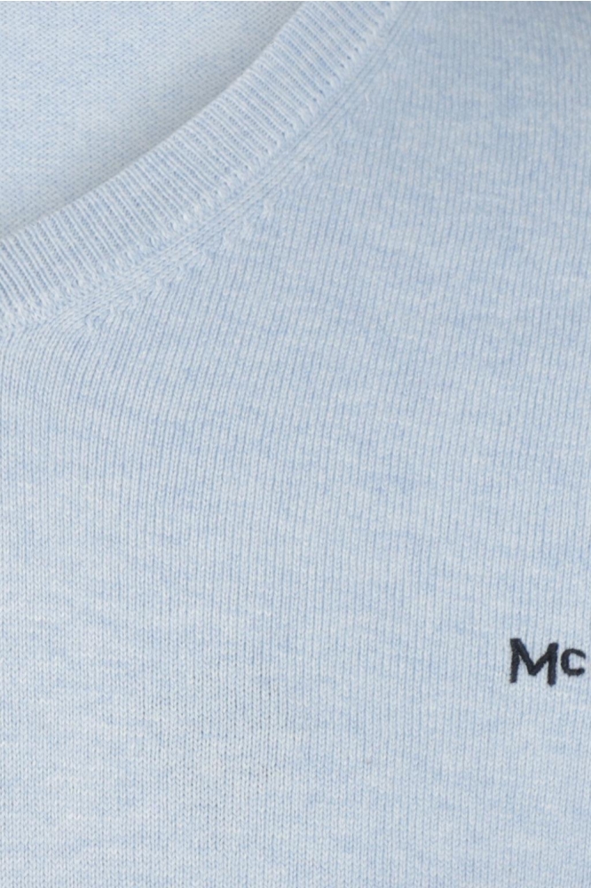 McGregor blauwe heren trui | Close up