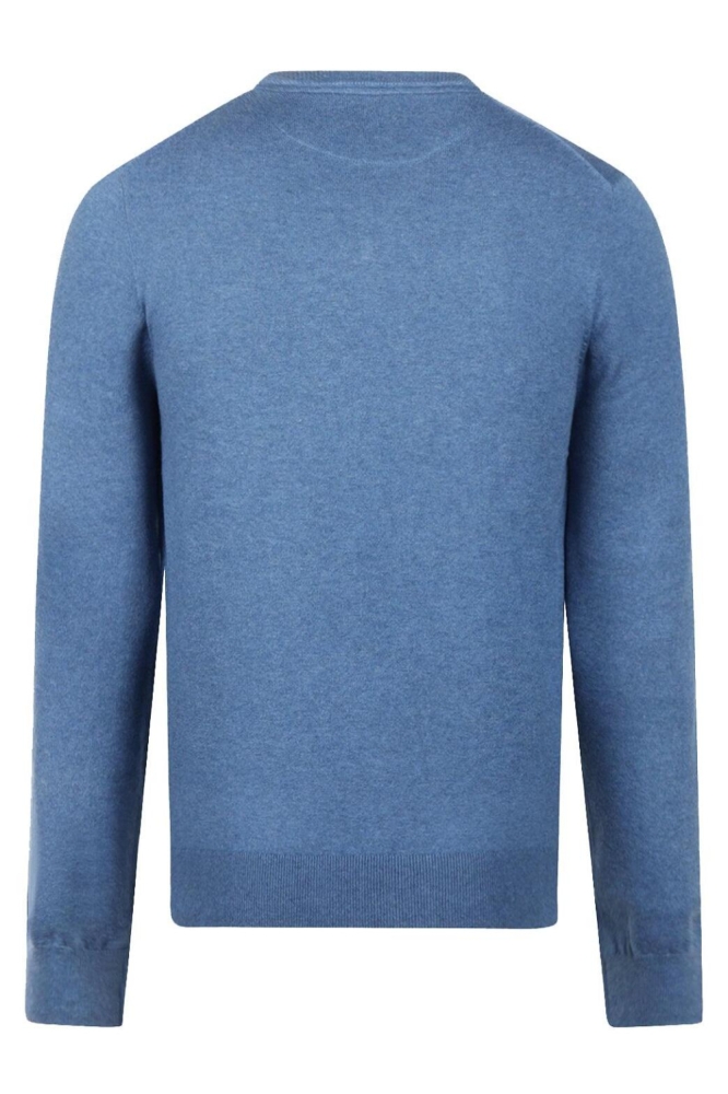 McGregor blauwe heren trui | Achteraanzicht