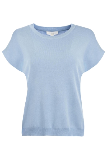 I-coni-K Trui RINSKE CREPE RIB 26S P511 01 366 JEANS BLUE