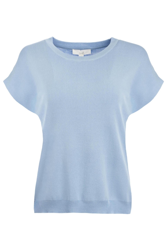 I-coni-K blauwe dames trui | Vooraanzicht