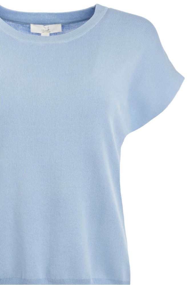 I-coni-K blauwe dames trui | Close up