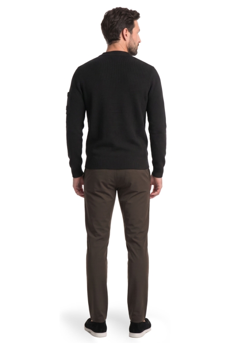 Malelions zwarte heren trui | Model