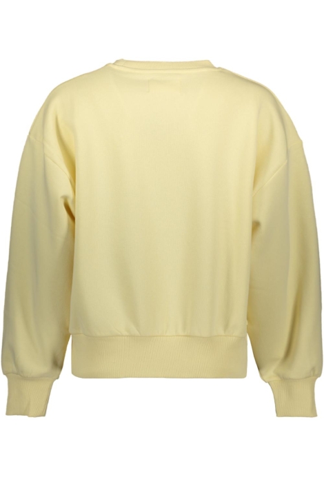 SisterS point gele dames sweater | Achteraanzicht