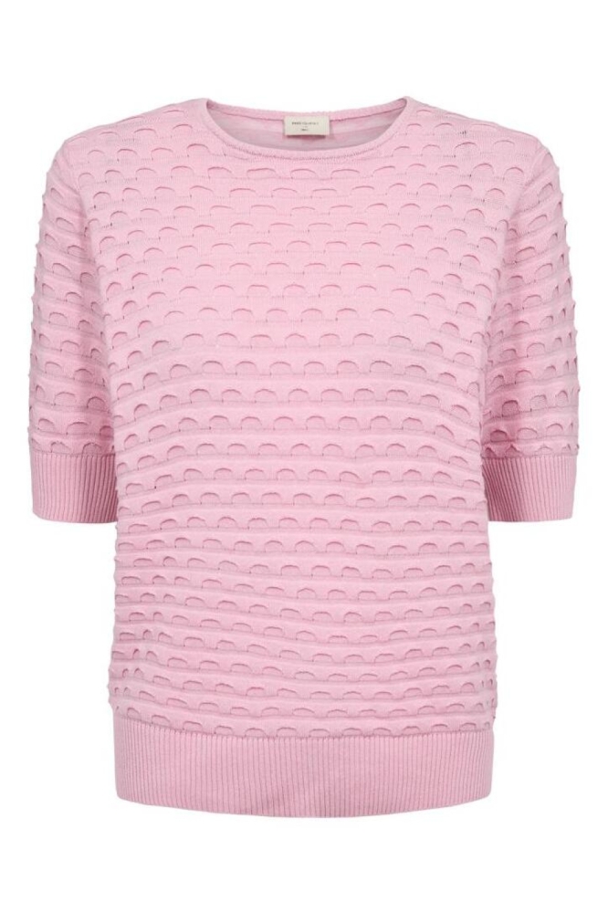 Freequent roze dames trui | Vooraanzicht
