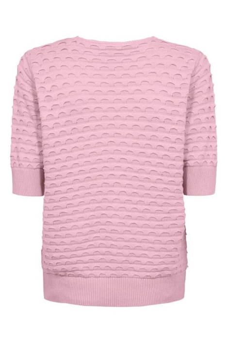 Freequent roze dames trui | Achteraanzicht