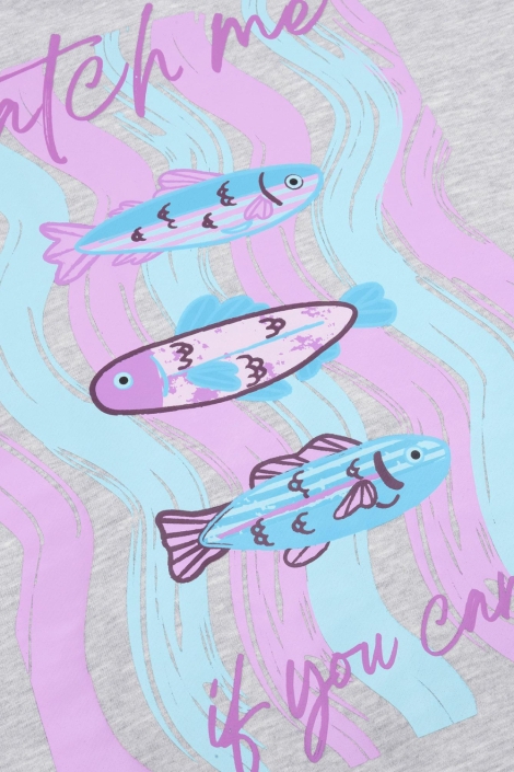 Ydence grijze dames sweater | Close up