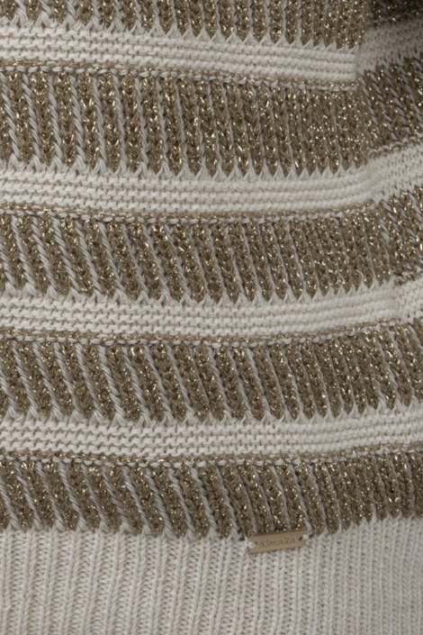 Kimara gouden dames trui | Close up