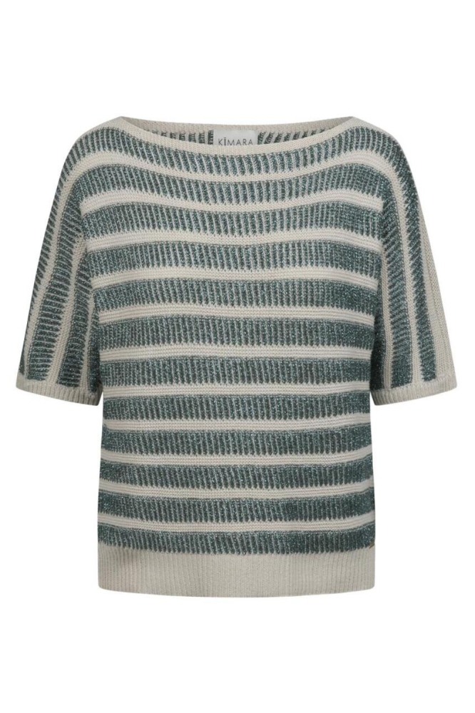 Kimara groene dames trui | Vooraanzicht