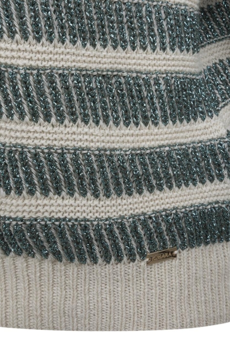 Kimara groene dames trui | Close up