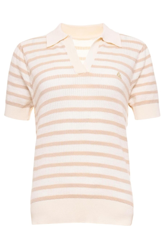 Maicazz ecru dames trui | Vooraanzicht