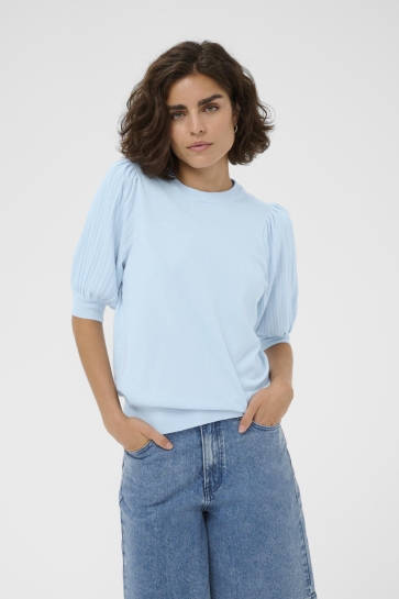 Kaffe Trui KALONE KNIT PULLOVER 10508368 NANTUCKET BREEZE