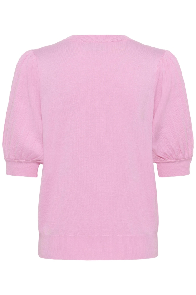 Kaffe roze dames t-shirt | Achteraanzicht