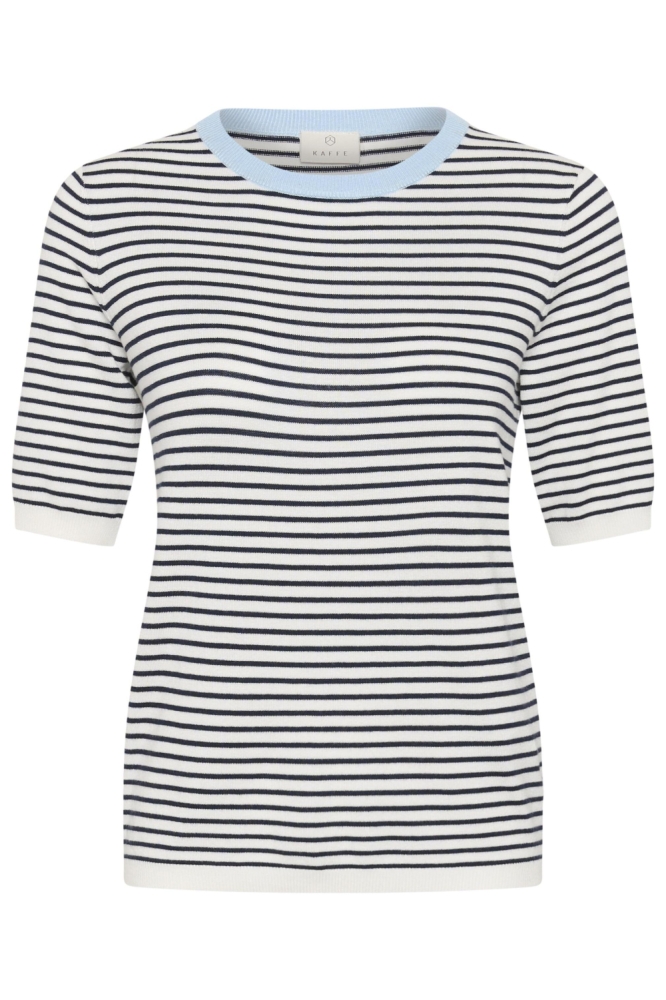 Kaffe beige dames trui | Vooraanzicht