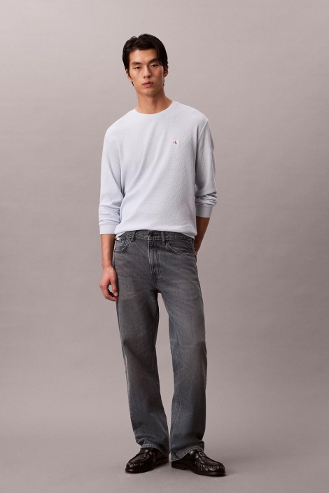 Calvin Klein blauwe heren t-shirt | Model