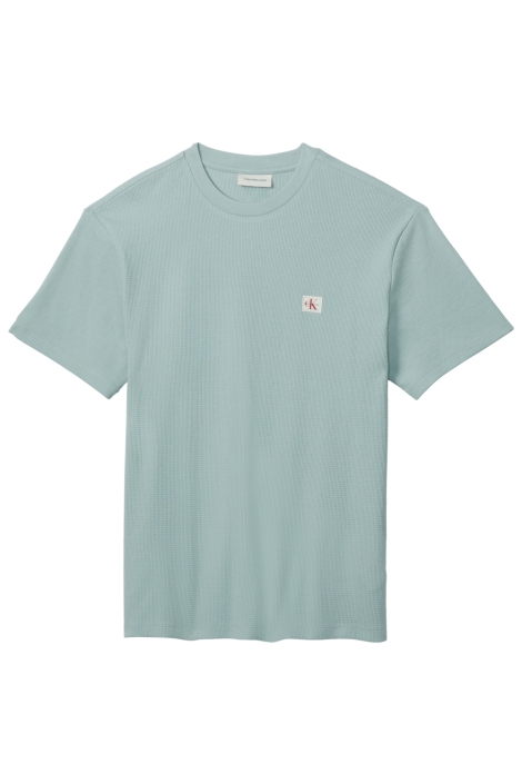 Calvin Klein groene heren t-shirt | Model vooraanzicht