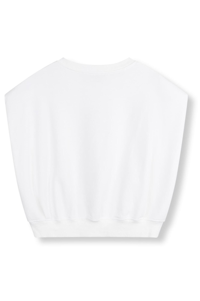 Refined Department witte dames sweater | Achteraanzicht