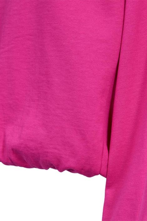 Freequent roze dames sweater | Close up