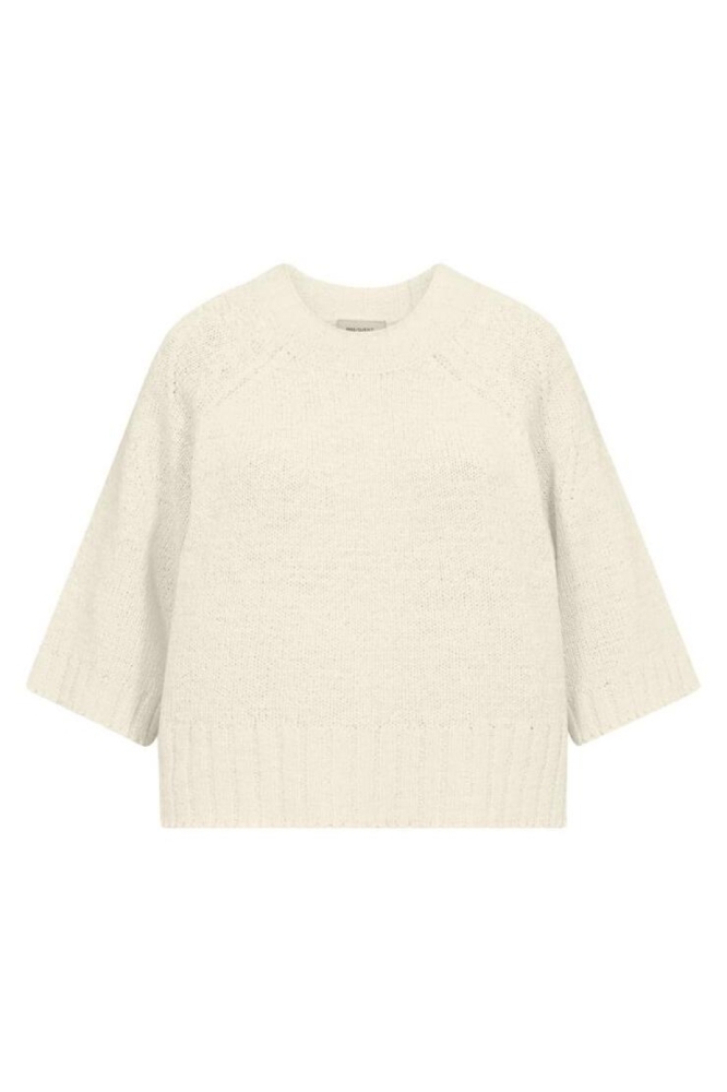 Freequent ecru dames trui | Vooraanzicht