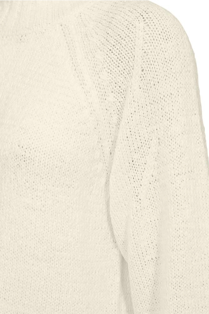 Freequent ecru dames trui | Close up