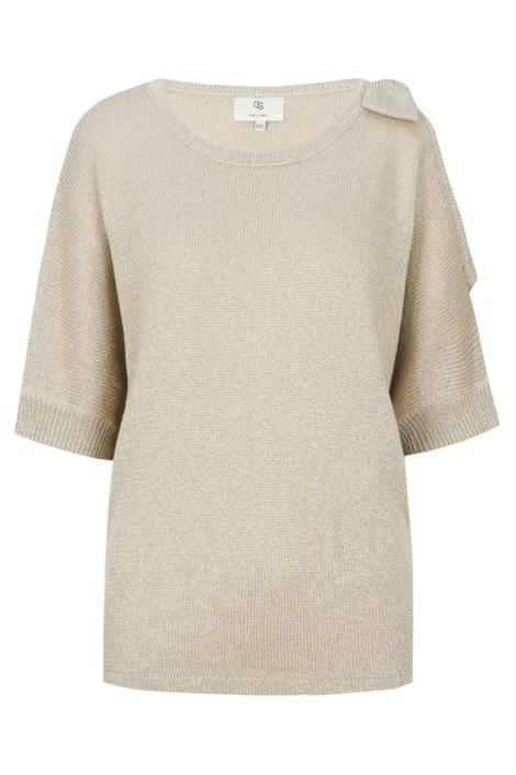 C&S The Label zand dames trui | Vooraanzicht
