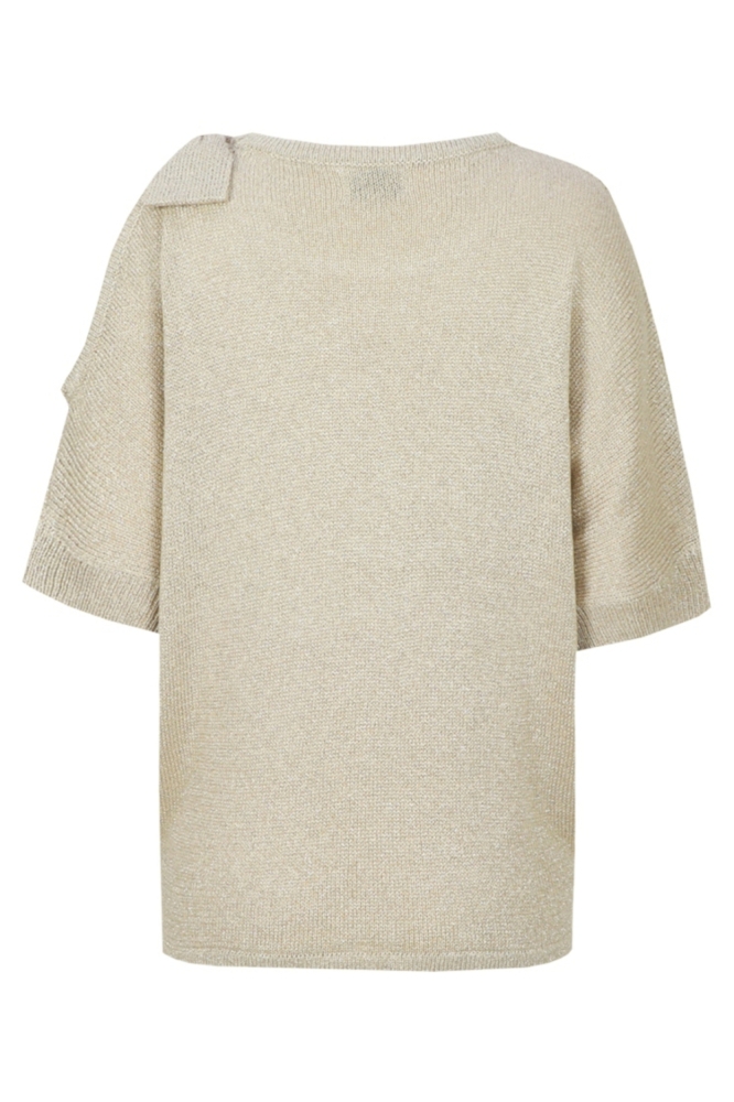 C&S The Label zand dames trui | Achteraanzicht