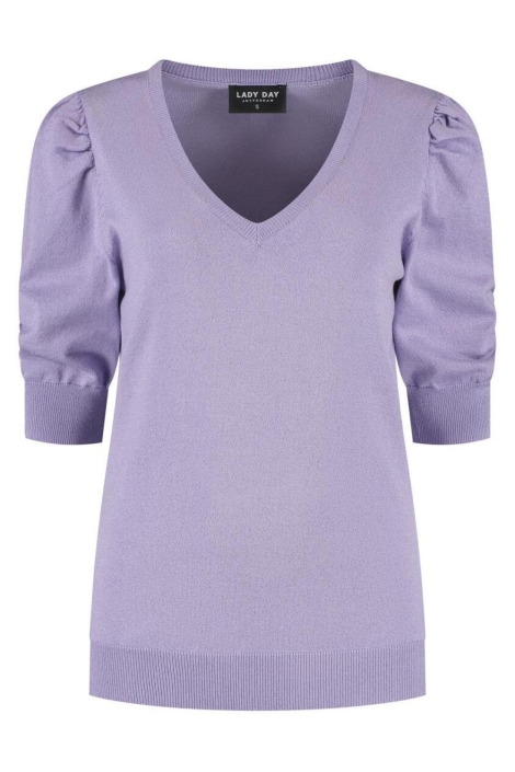 Lady Day paarse dames trui | Vooraanzicht