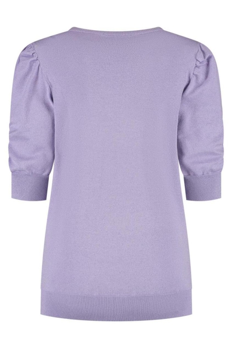 Lady Day paarse dames trui | Achteraanzicht