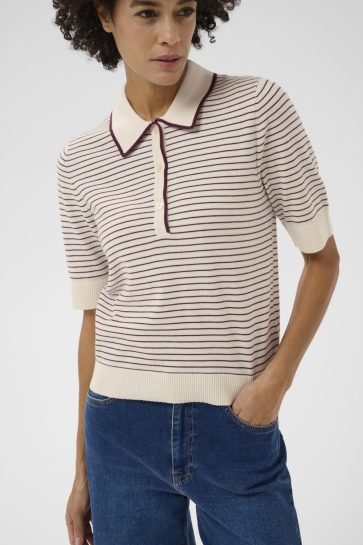 Part Two Trui ANETTIPW PU 30310393 304781 AFTER MIDNIGHT STRIPE