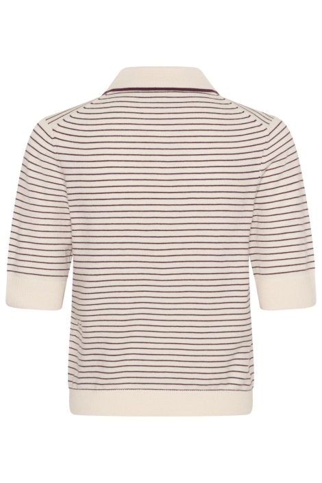 Part Two ecru dames trui | Achteraanzicht