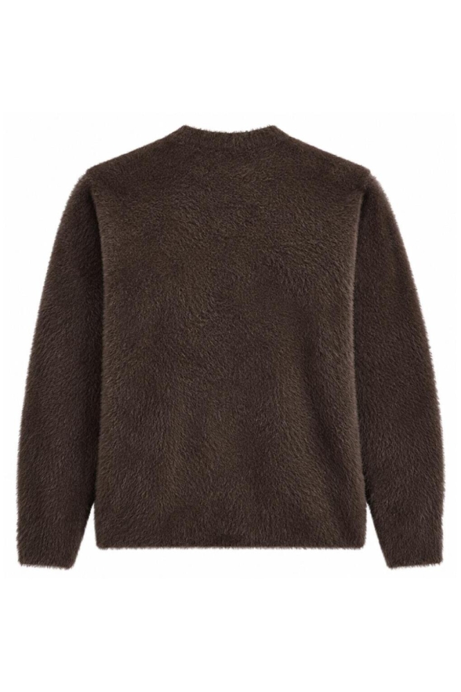 NED bruine dames vest | Achteraanzicht