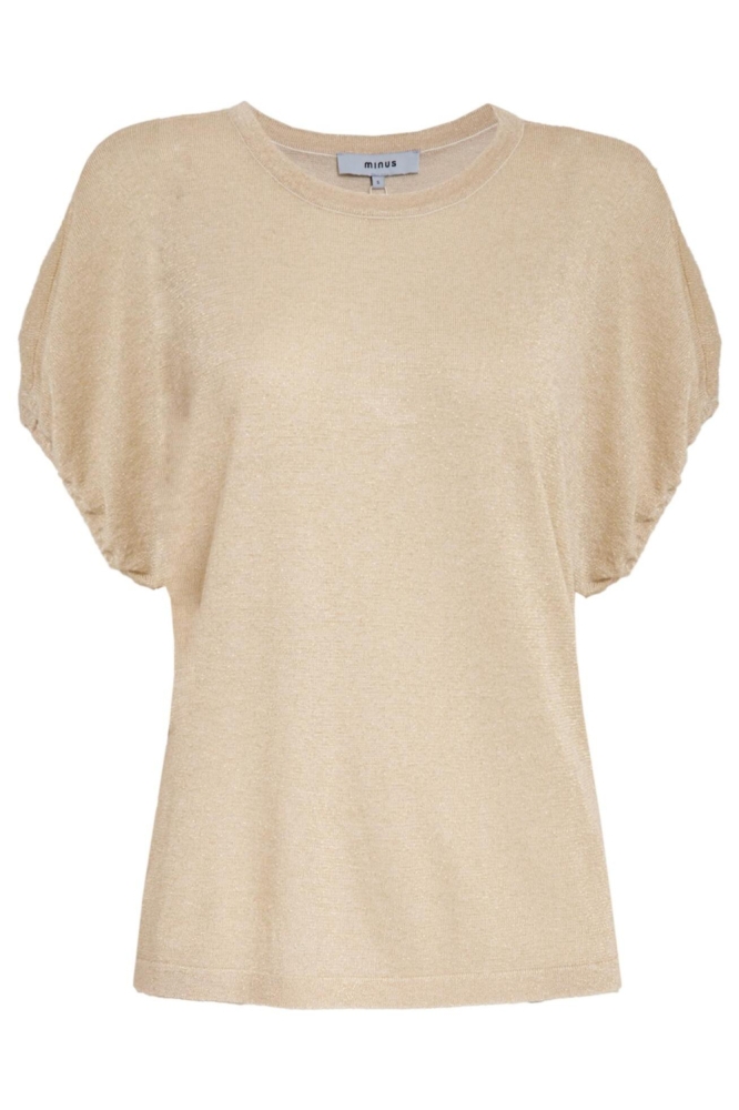 Minus beige dames trui | Vooraanzicht