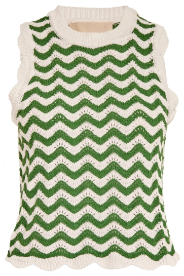 Peppercorn Trui OPHELIA KNIT TOP PC8848 3750S CACTUS GREEN