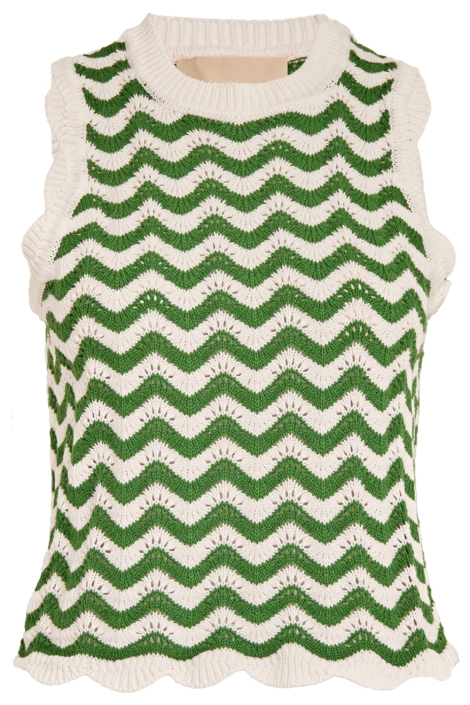 Peppercorn witte dames trui | Vooraanzicht