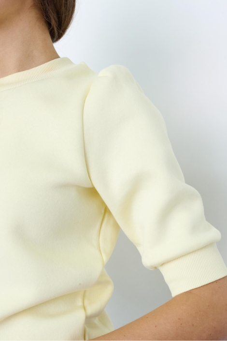 SisterS point gele dames sweater | Close up