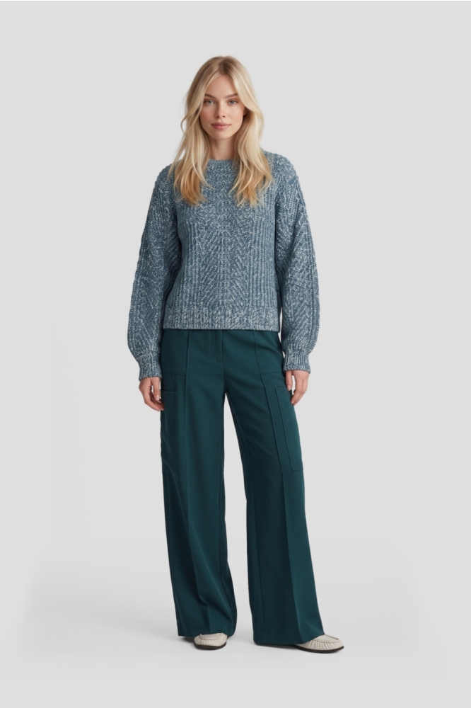 Fluresk groene dames trui | Model