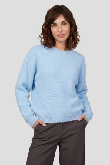 Fluresk Trui ISLENE KNIT SWEATER 26WLF03 Cloud Blue