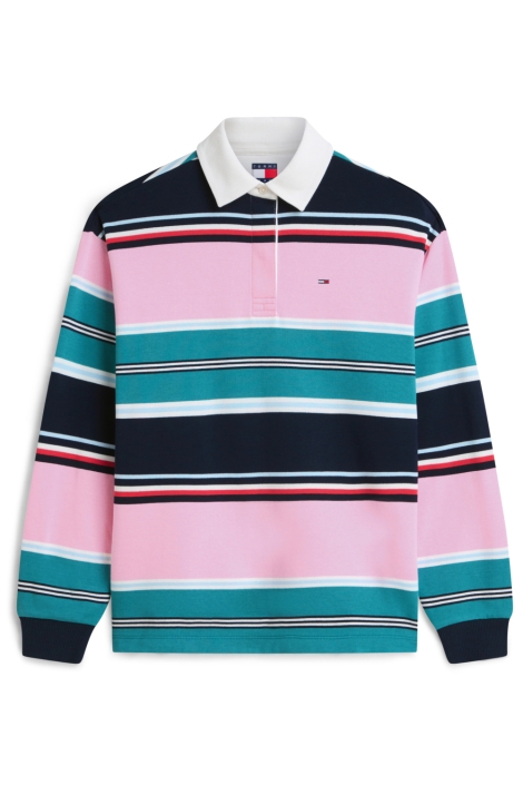 Tommy Jeans multi color dames trui | Vooraanzicht