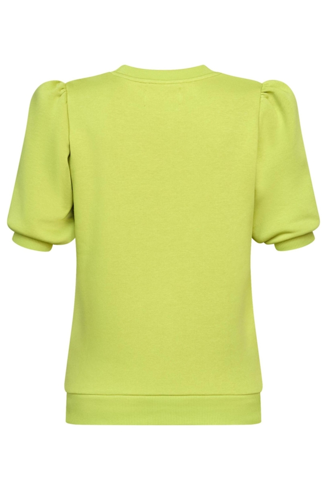 SisterS point groene dames sweater | Achteraanzicht