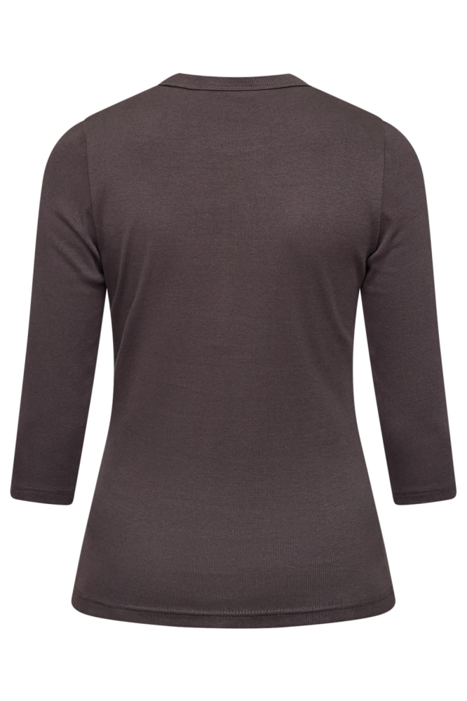 SisterS point bruine dames t-shirt | Achteraanzicht