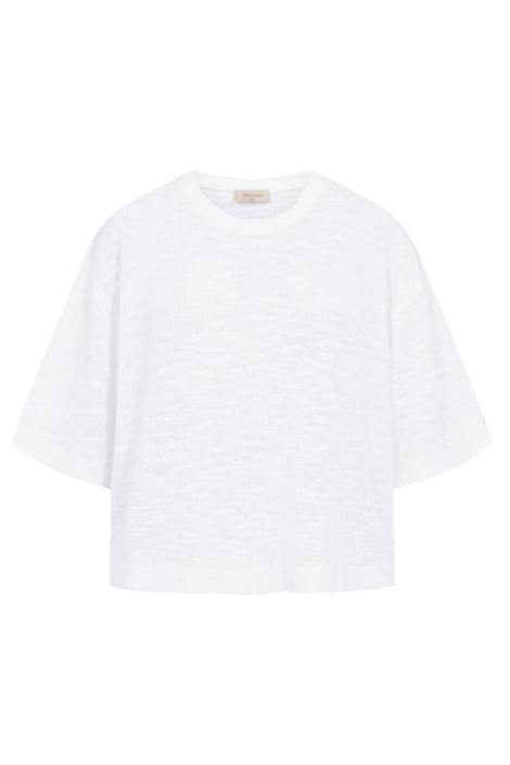 Freequent witte dames t-shirt | Vooraanzicht