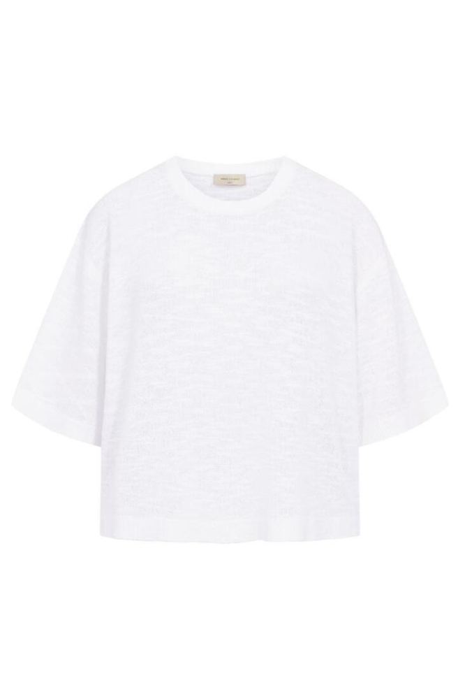 Freequent witte dames t-shirt | Vooraanzicht